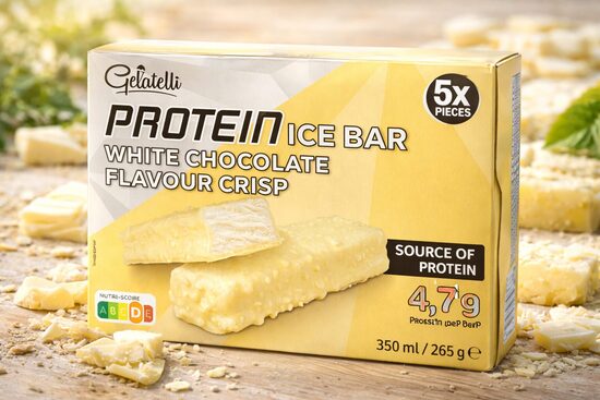 Protein ice bar white chocolate crisp 5x70ml 